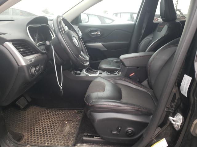 1C4PJMBX2JD521390 - 2018 JEEP CHEROKEE TRAILHAWK BLACK photo 7