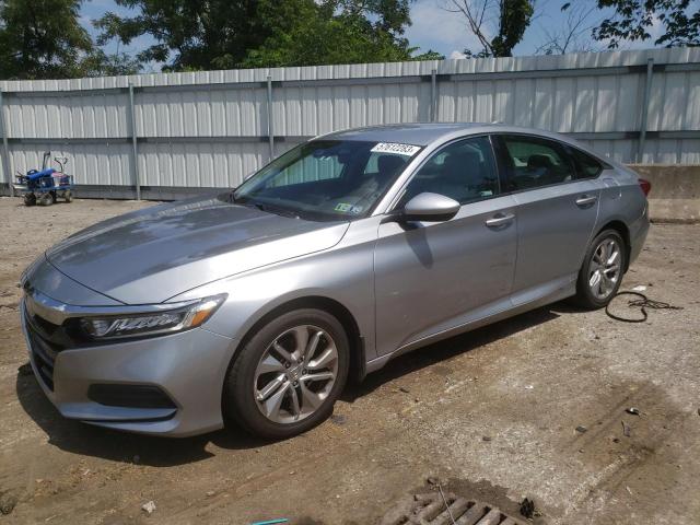 1HGCV1F1XJA213734 - 2018 HONDA ACCORD LX SILVER photo 1