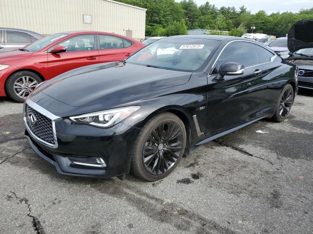 JN1EV7EL7JM392149 - 2018 INFINITI Q60 LUXE 300 BLACK photo 1