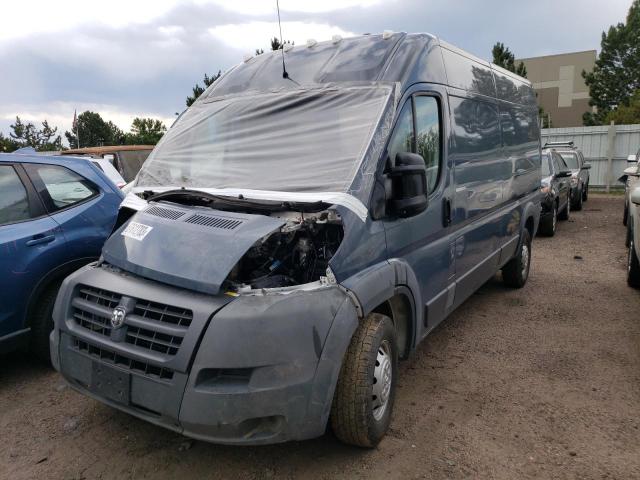 3C6TRVDG9JE159218 - 2018 RAM PROMASTER 2500 HIGH BLUE photo 2