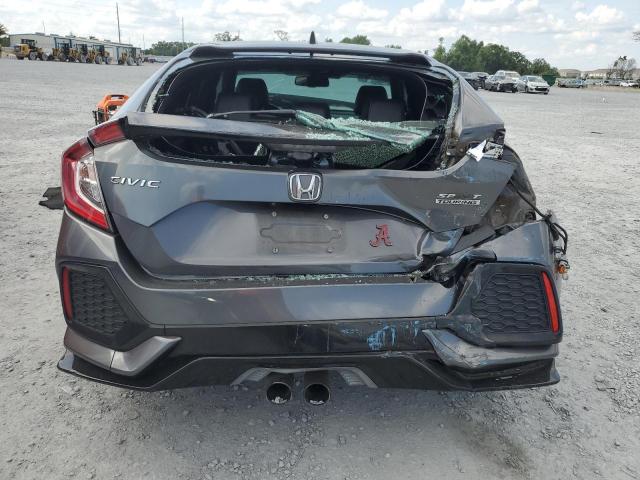 SHHFK7H96HU214289 - 2017 HONDA CIVIC SPORT TOURING GRAY photo 6