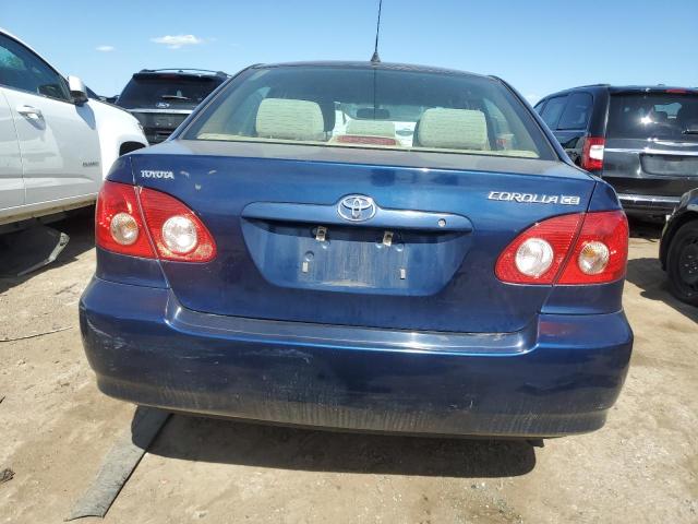 1NXBR32EX8Z944624 - 2008 TOYOTA COROLLA CE BLUE photo 6