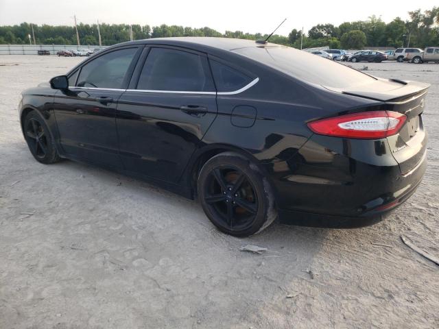 3FA6P0H77GR239505 - 2016 FORD FUSION SE BLACK photo 2