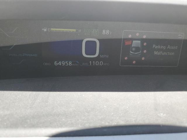 JTDKARFP3H3017836 - 2017 TOYOTA PRIUS PRIM ვერცხლისფერი ფოტო 9