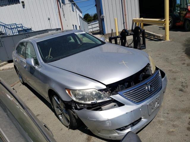 JTHGL46F285028453 - 2008 LEXUS LS 460L SILVER photo 4