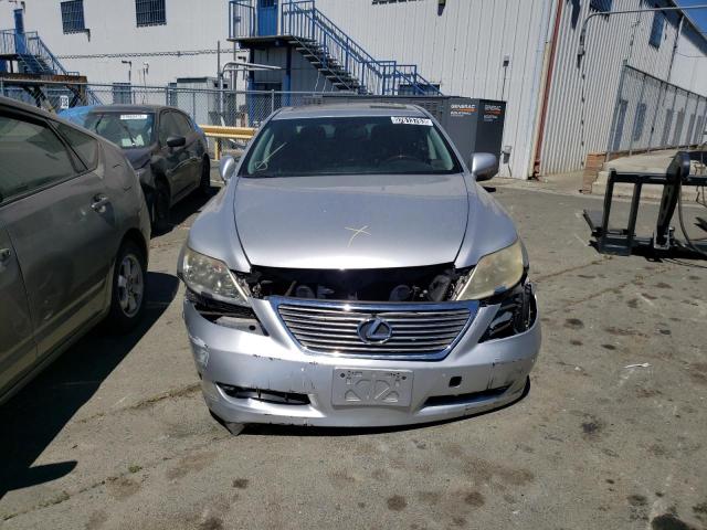 JTHGL46F285028453 - 2008 LEXUS LS 460L SILVER photo 5