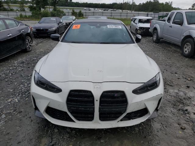 WBS33AZ04PCL70799 - 2023 BMW M4 COMPETITION WHITE photo 5