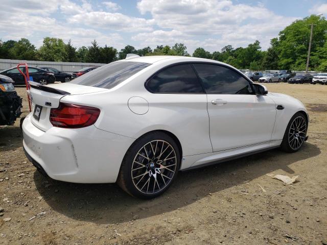 WBS2U7C02M7J04772 - 2021 BMW M2 COMPETITION WHITE photo 3