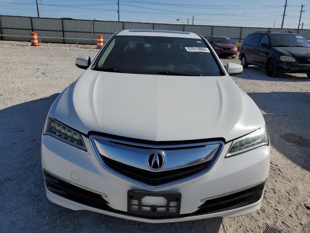 19UUB1F56GA012499 - 2016 ACURA TLX TECH WHITE photo 5