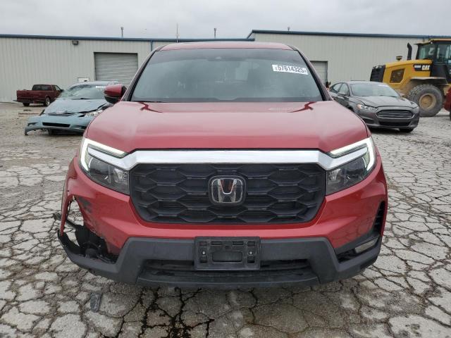 5FNYF8H53PB012753 - 2023 HONDA PASSPORT EXL Kırmızı fotoğraf 5