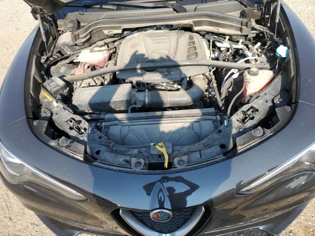ZASPAKBNXK7C41484 - 2019 ALFA ROMEO STELVIO TI BLACK photo 12