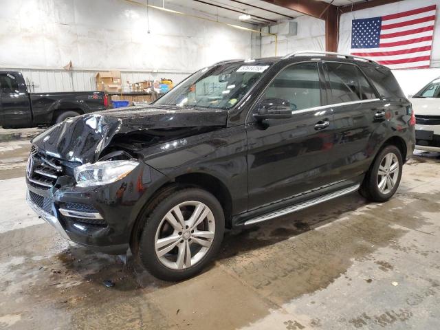 4JGDA5HB6DA109690 - 2013 MERCEDES-BENZ ML 350 4MATIC BLACK photo 1
