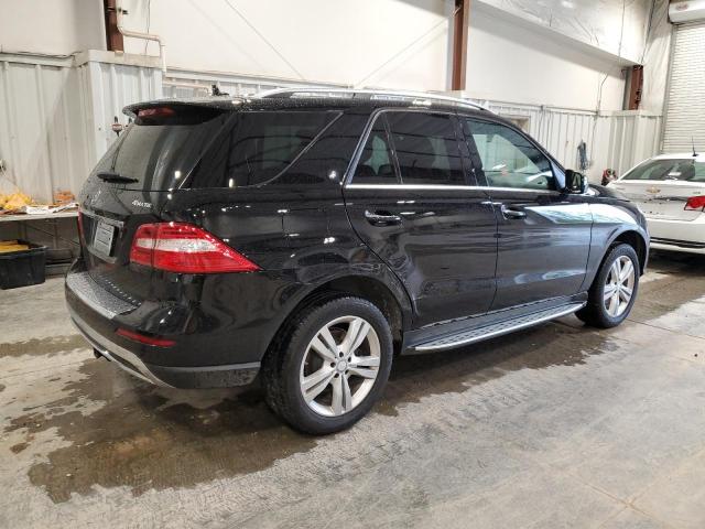 4JGDA5HB6DA109690 - 2013 MERCEDES-BENZ ML 350 4MATIC BLACK photo 3