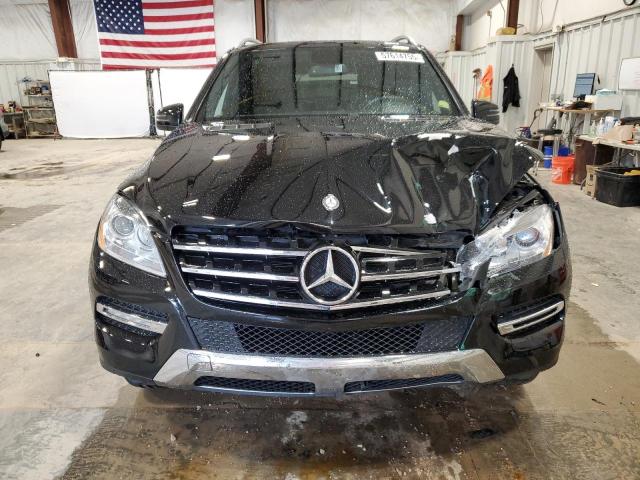 4JGDA5HB6DA109690 - 2013 MERCEDES-BENZ ML 350 4MATIC BLACK photo 5