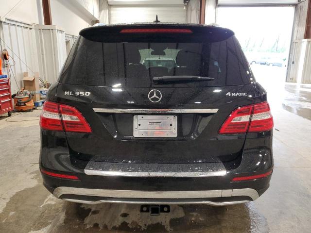 4JGDA5HB6DA109690 - 2013 MERCEDES-BENZ ML 350 4MATIC BLACK photo 6