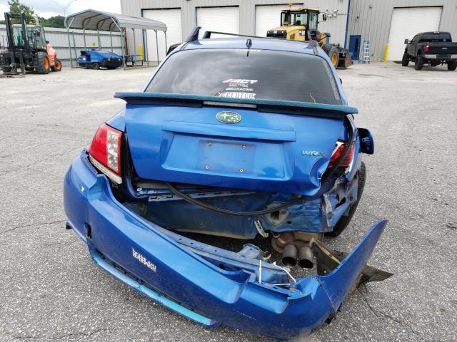 JF1GV7F6XDG020991 - 2013 SUBARU IMPREZA WRX BLUE photo 6