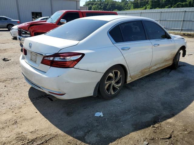 1HGCR2F37GA106533 - 2016 HONDA ACCORD LX WHITE photo 3