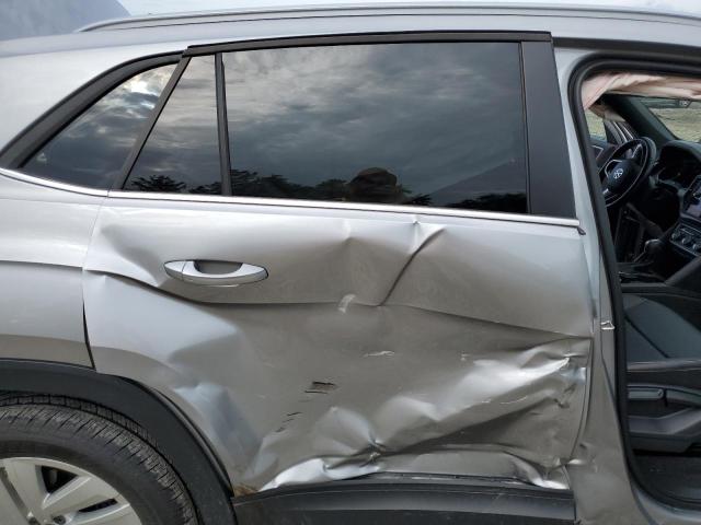 1V2YE2CAXLC232787 - 2020 VOLKSWAGEN ATLAS CROS SE Серебристый фото 10