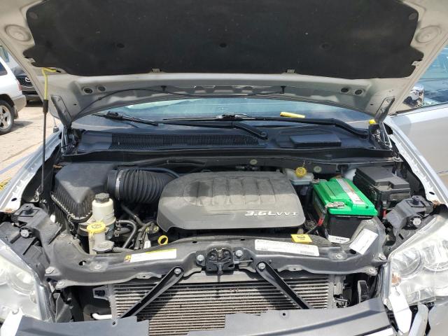 2C4RC1CG0CR194519 - 2012 CHRYSLER TOWN & COU TOURING L SILVER photo 12