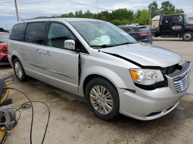 2C4RC1CG0CR194519 - 2012 CHRYSLER TOWN & COU TOURING L SILVER photo 4