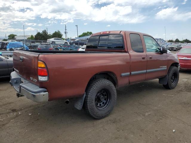 5TBBT4412YS005132 - 2000 TOYOTA TUNDRA ACCESS CAB BROWN photo 3