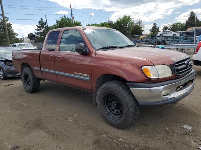 5TBBT4412YS005132 - 2000 TOYOTA TUNDRA ACCESS CAB BROWN photo 4