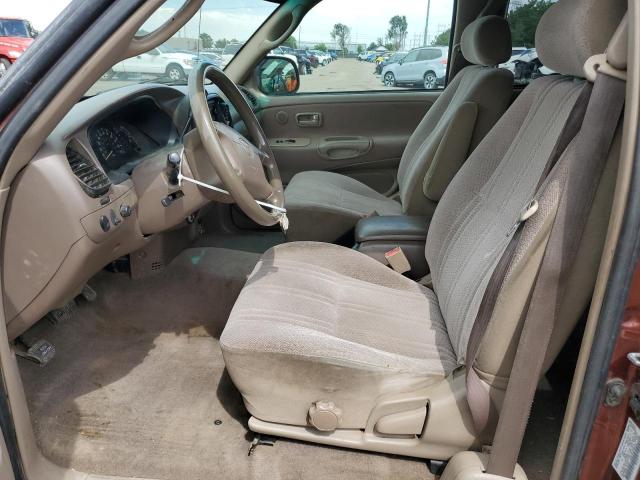 5TBBT4412YS005132 - 2000 TOYOTA TUNDRA ACCESS CAB Marron photo 7