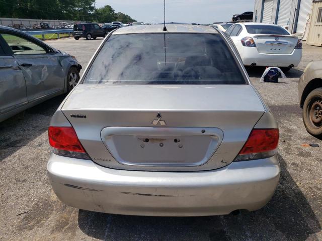 JA3AJ26E75U017778 - 2005 MITSUBISHI LANCER ES SILVER photo 6