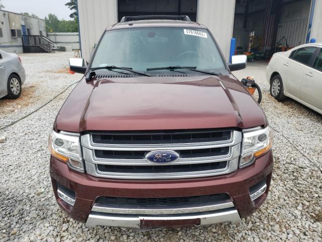 1FMJU1LT6HEA22065 - 2017 FORD EXPEDITION PLATINUM BURGUNDY photo 5