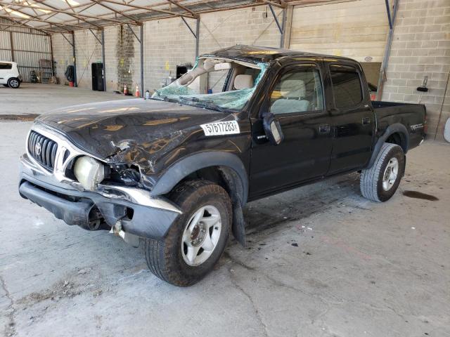 5TEGN92N13Z180994 - 2003 TOYOTA TACOMA DOUBLE CAB PRERUNNER BLACK photo 1