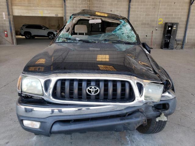 5TEGN92N13Z180994 - 2003 TOYOTA TACOMA DOUBLE CAB PRERUNNER BLACK photo 5