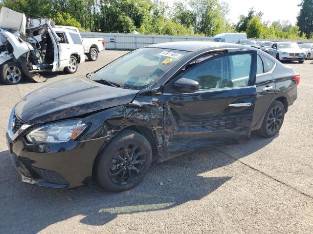 3N1AB7AP7JY293506 - 2018 NISSAN SENTRA S BLACK photo 1