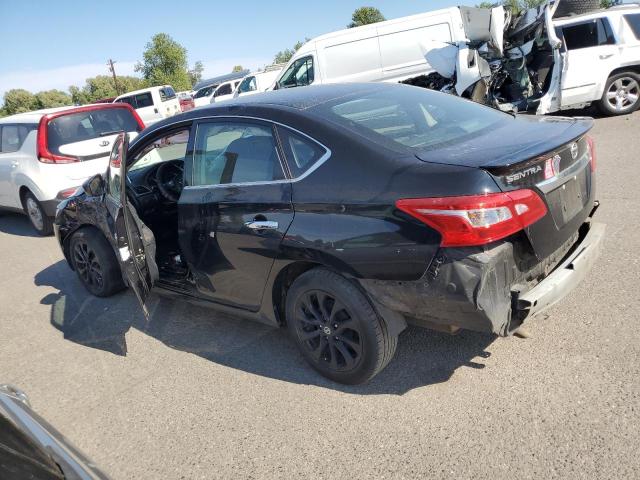 3N1AB7AP7JY293506 - 2018 NISSAN SENTRA S BLACK photo 2