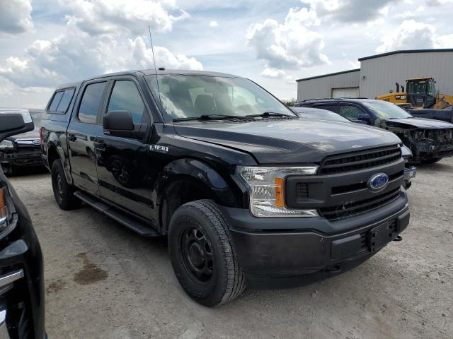 1FTEW1E50KFB63701 - 2019 FORD F150 SUPERCREW BLACK photo 4