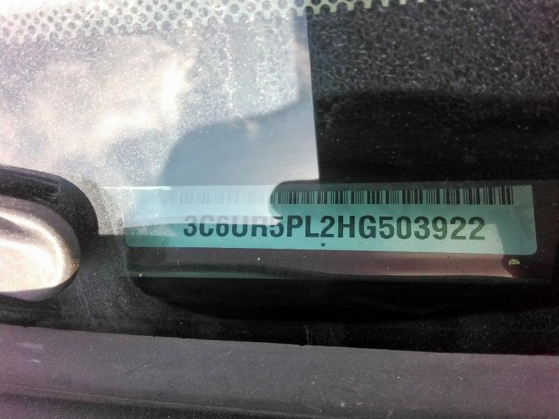 3C6UR5PL2HG503922 - 2017 RAM 2500 LONGHORN BURGUNDY photo 12