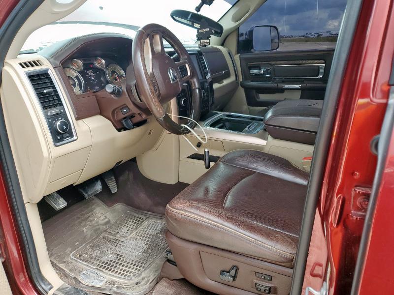 3C6UR5PL2HG503922 - 2017 RAM 2500 LONGHORN BURGUNDY photo 7