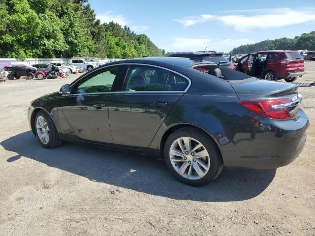 2G4GV5EK1F9197715 - 2015 BUICK REGAL BLACK photo 2