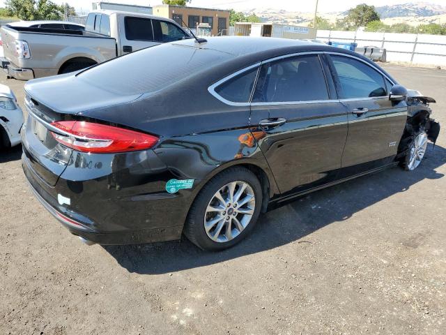 3FA6P0PU5HR380341 - 2017 FORD FUSION SE PHEV BLACK photo 3