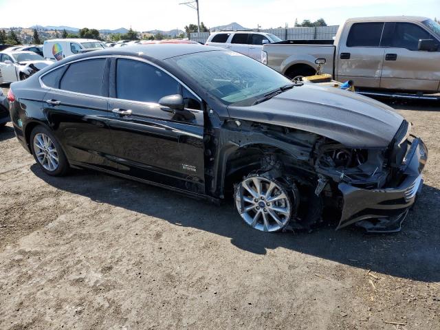 3FA6P0PU5HR380341 - 2017 FORD FUSION SE PHEV BLACK photo 4