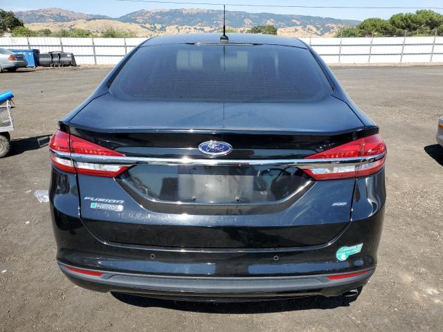 3FA6P0PU5HR380341 - 2017 FORD FUSION SE PHEV BLACK photo 6