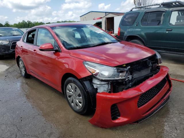 3KPA24AB9KE200908 - 2019 KIA RIO S RED photo 4