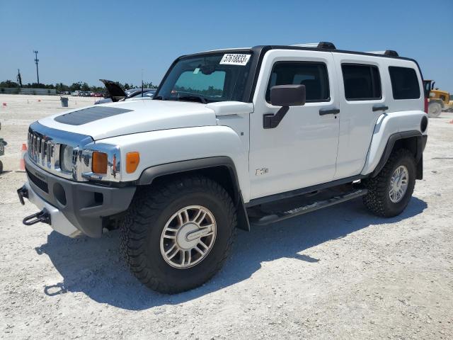 5GTEN13E098133952 - 2009 HUMMER H3 WHITE photo 1