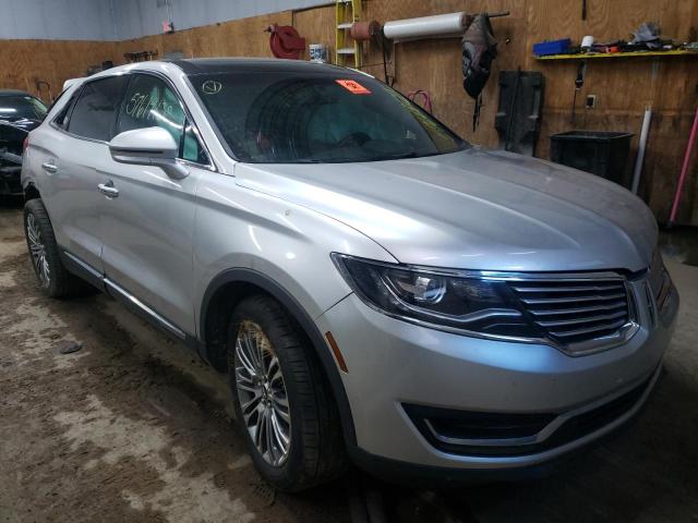 2LMPJ8LR6HBL13987 - 2017 LINCOLN MKX RESERVE Արծաթագույն լուսանկար 1