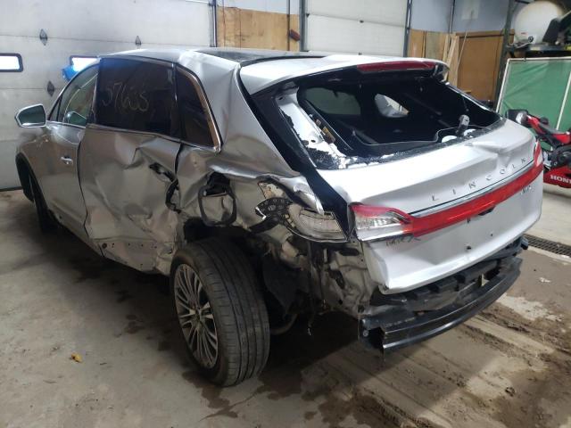 2LMPJ8LR6HBL13987 - 2017 LINCOLN MKX RESERVE Արծաթագույն լուսանկար 3