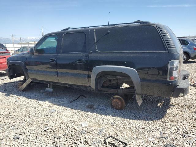 3GNGK26U91G123590 - 2001 CHEVROLET SUBURBAN K2500 BLACK photo 2