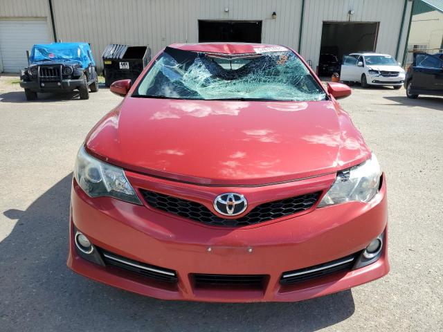 4T1BF1FK7CU623453 - 2012 TOYOTA CAMRY BASE RED photo 5