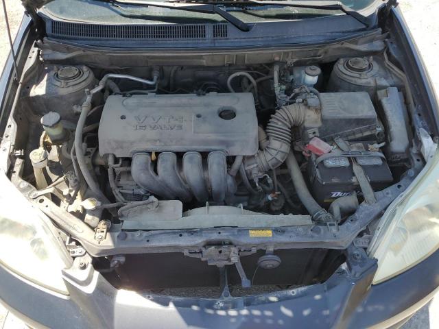 2T1KR32E25C422826 - 2005 TOYOTA MATRIX XR Gri fotoğraf 11