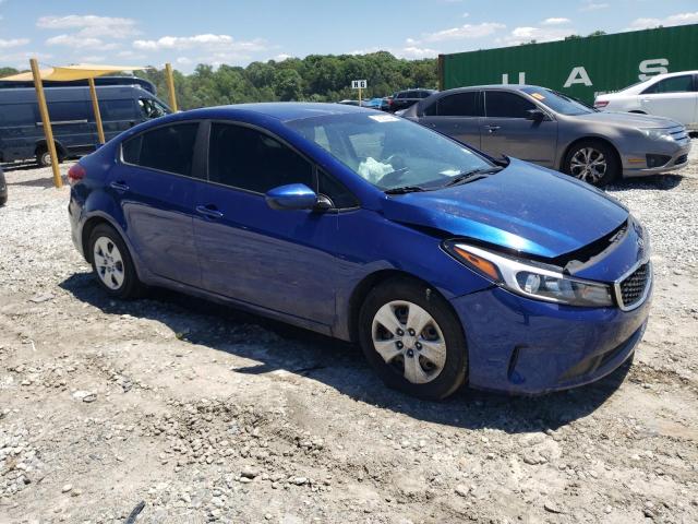 3KPFK4A71JE240660 - 2018 KIA FORTE LX BLUE photo 4