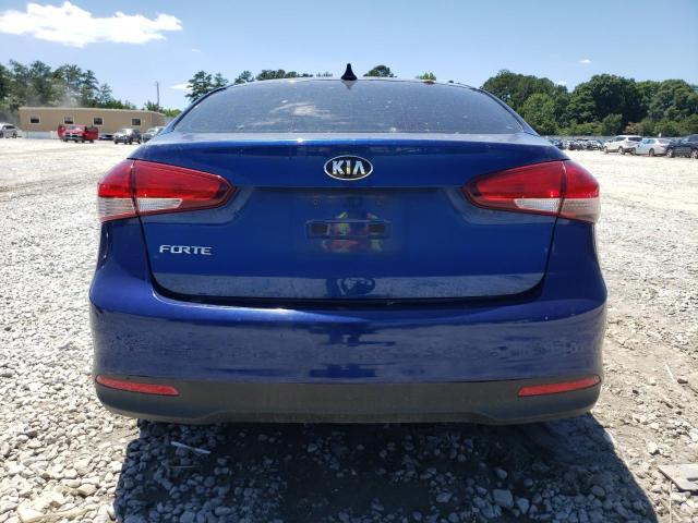 3KPFK4A71JE240660 - 2018 KIA FORTE LX BLUE photo 6