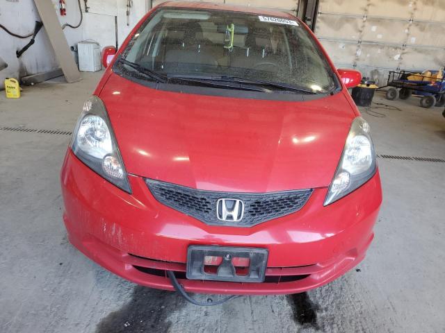 JHMGE8H32DC074343 - 2013 HONDA FIT RED photo 5